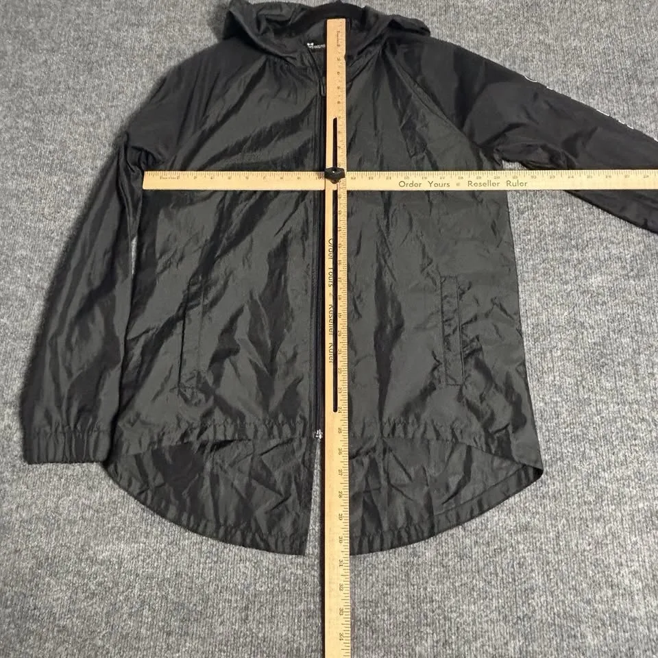 Under Armour Windbreaker Jacket Mens Small Black image indicator(7)