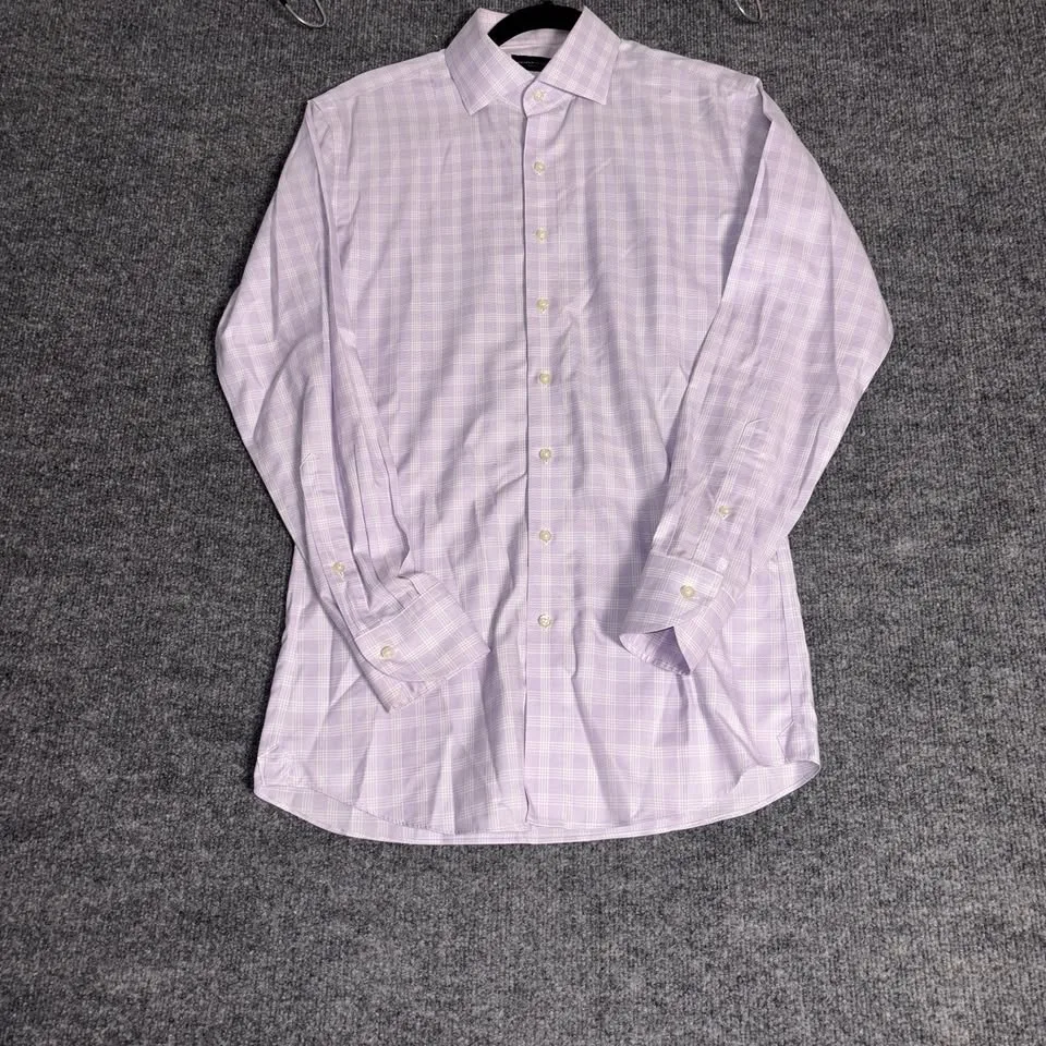 Proper Cloth Dress Shirt Men’s L Lavender Non-Iron image indicator(2)