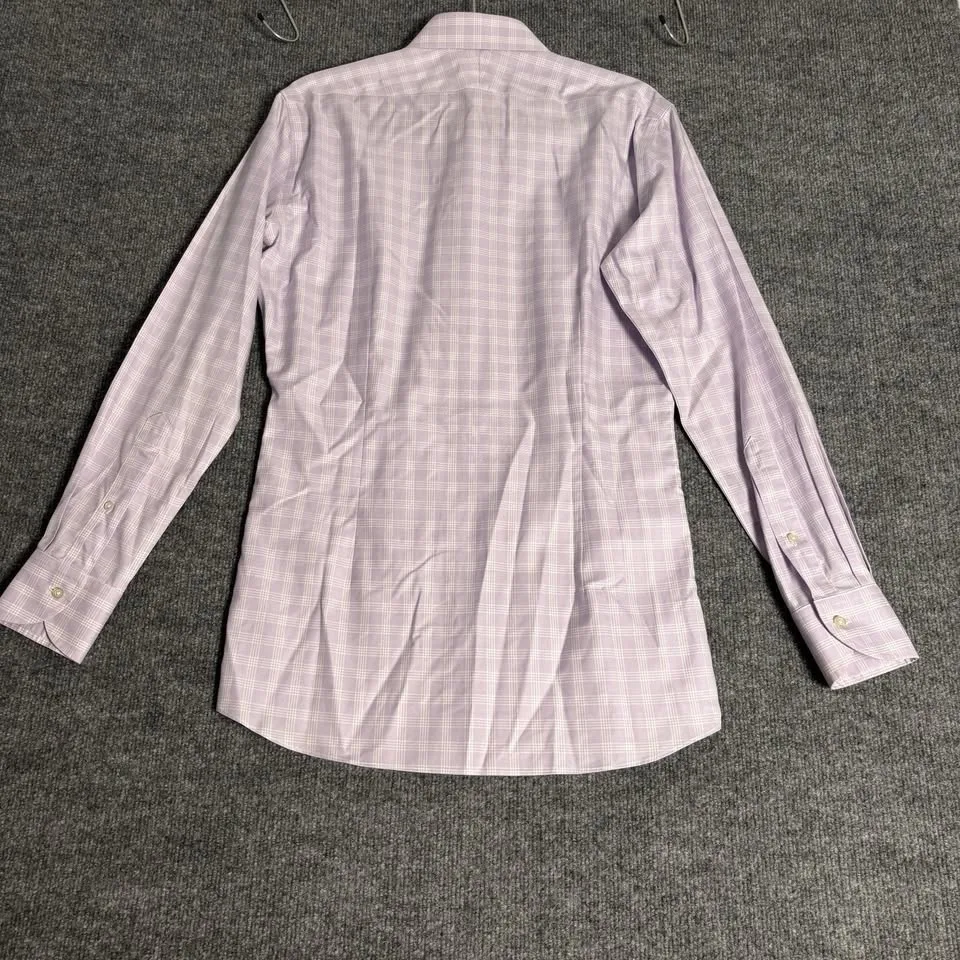 Proper Cloth Dress Shirt Men’s L Lavender Non-Iron image indicator(3)