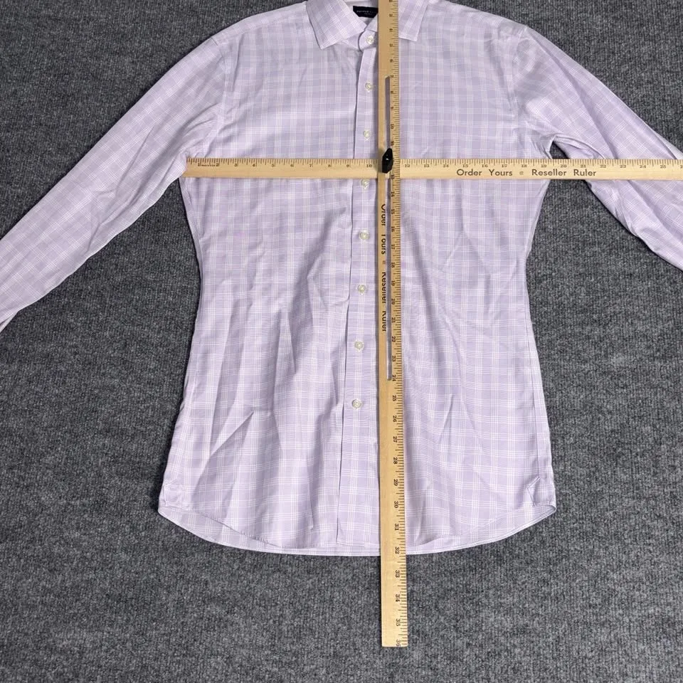 Proper Cloth Dress Shirt Men’s L Lavender Non-Iron image indicator(8)