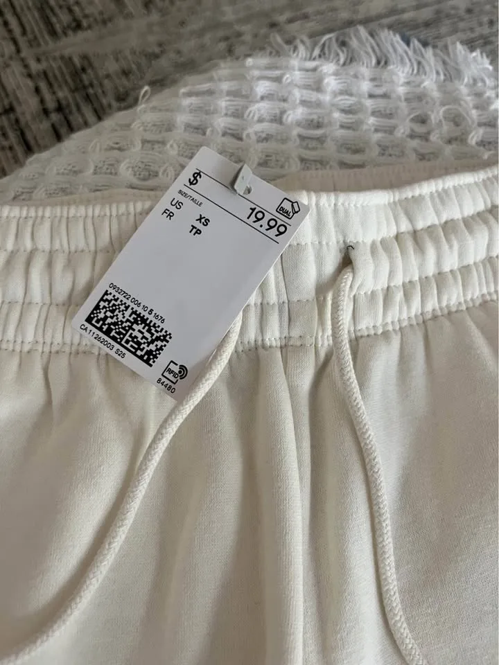 Off white H&M joggers image indicator(2)