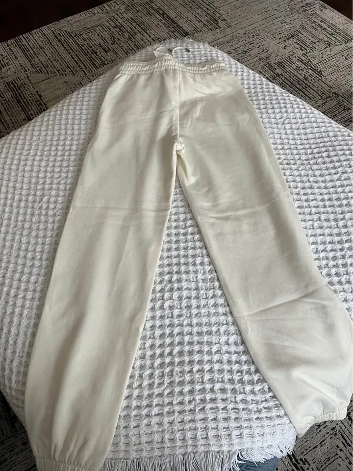 Off white H&M joggers image indicator(3)