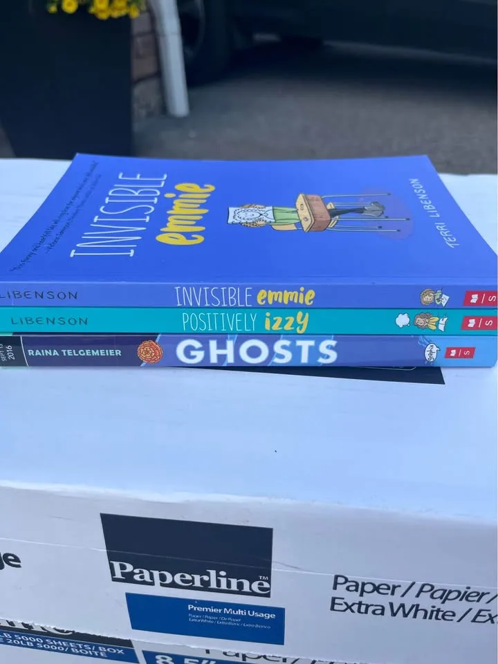 Children’s/tween books Ghosts Positively Izzy Invisible Emmy image indicator(2)