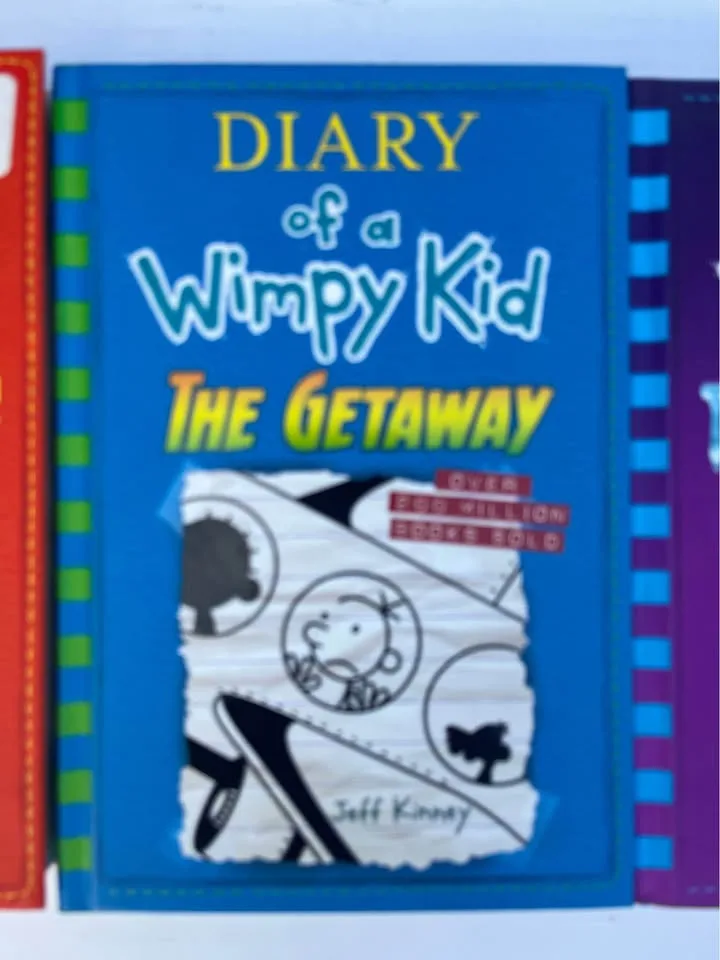 Diary of a wimpy kid books 11-14 image indicator(4)