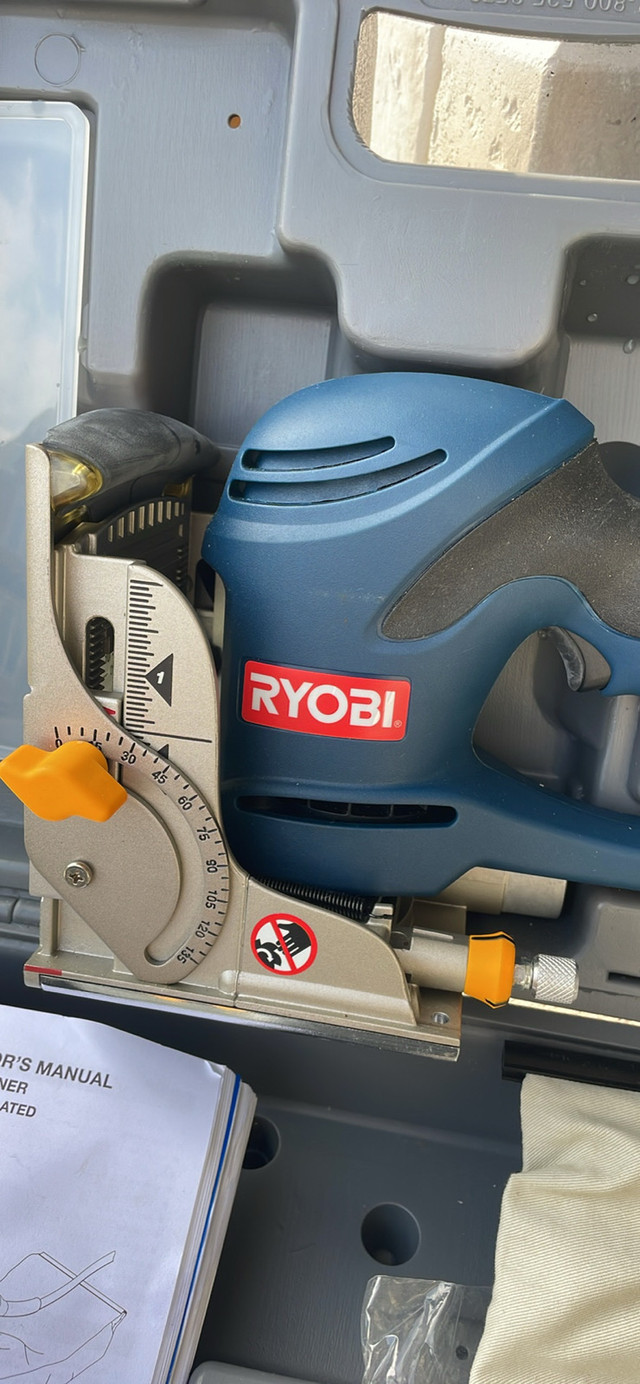 New Ryobi Biscuit Joiner Kit - photo 2