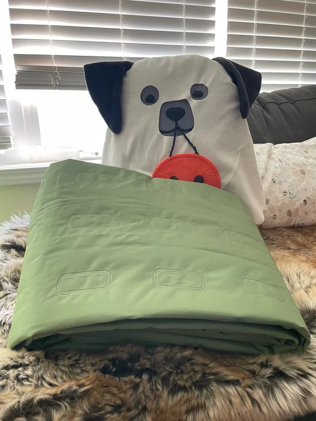 New double size inflatable sleeping camping pad built in pump thumbnail