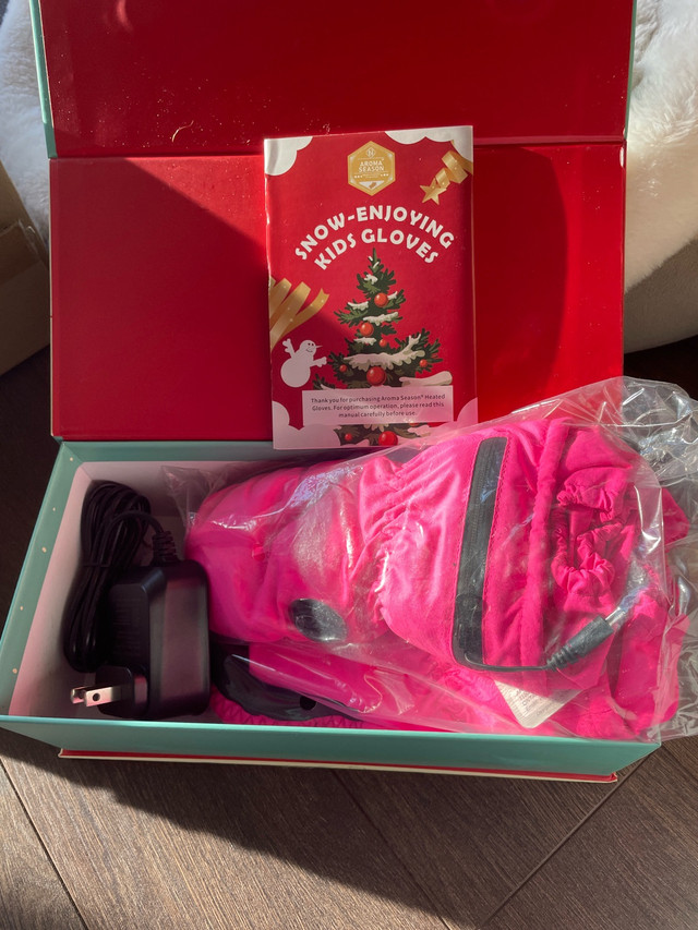 New Children’s Heated Gloves for snow ski skating