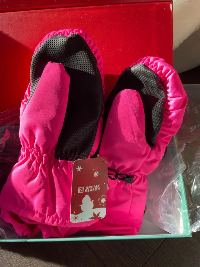 New Children’s Heated Gloves for snow ski skating image indicator(2)