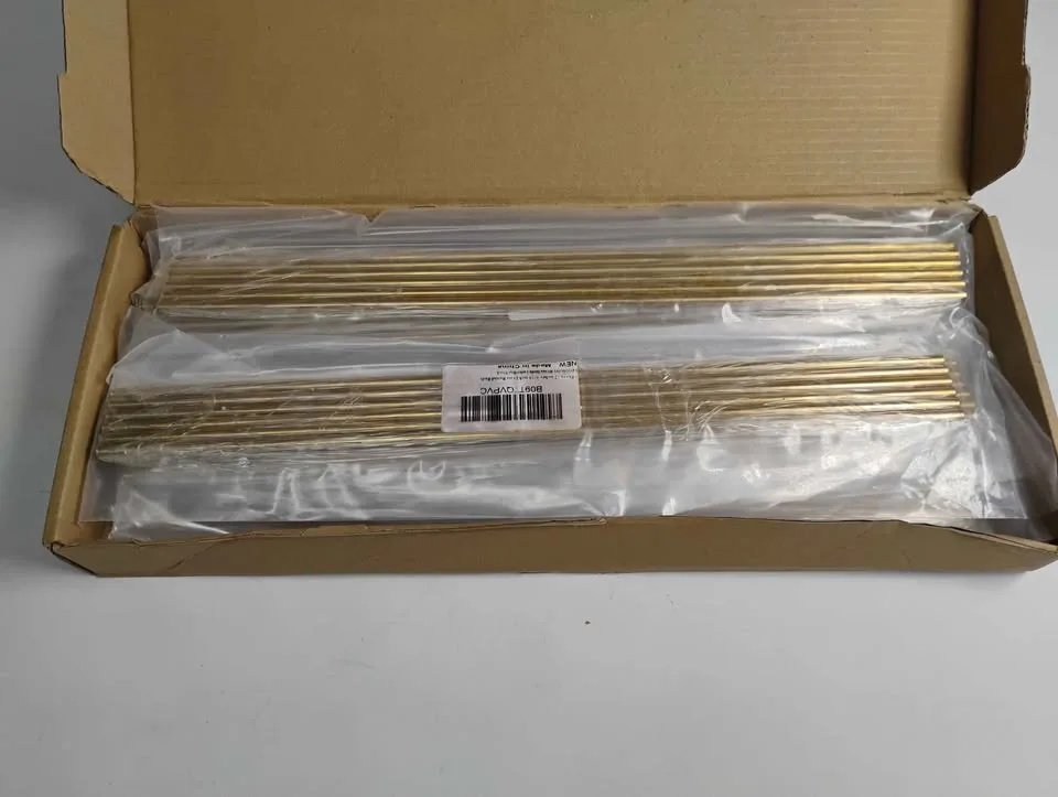 Brass Round Rods 12"x3/16" (6 pcs) | Solid Brass Bar Stock image indicator(2)