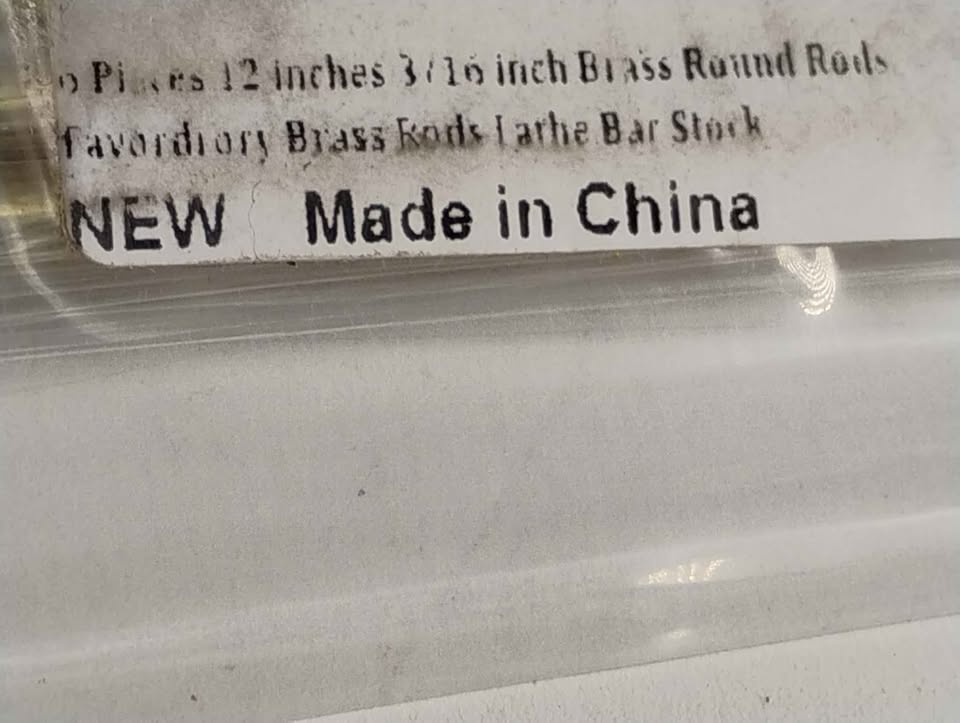 Brass Round Rods 12"x3/16" (6 pcs) | Solid Brass Bar Stock - photo 3