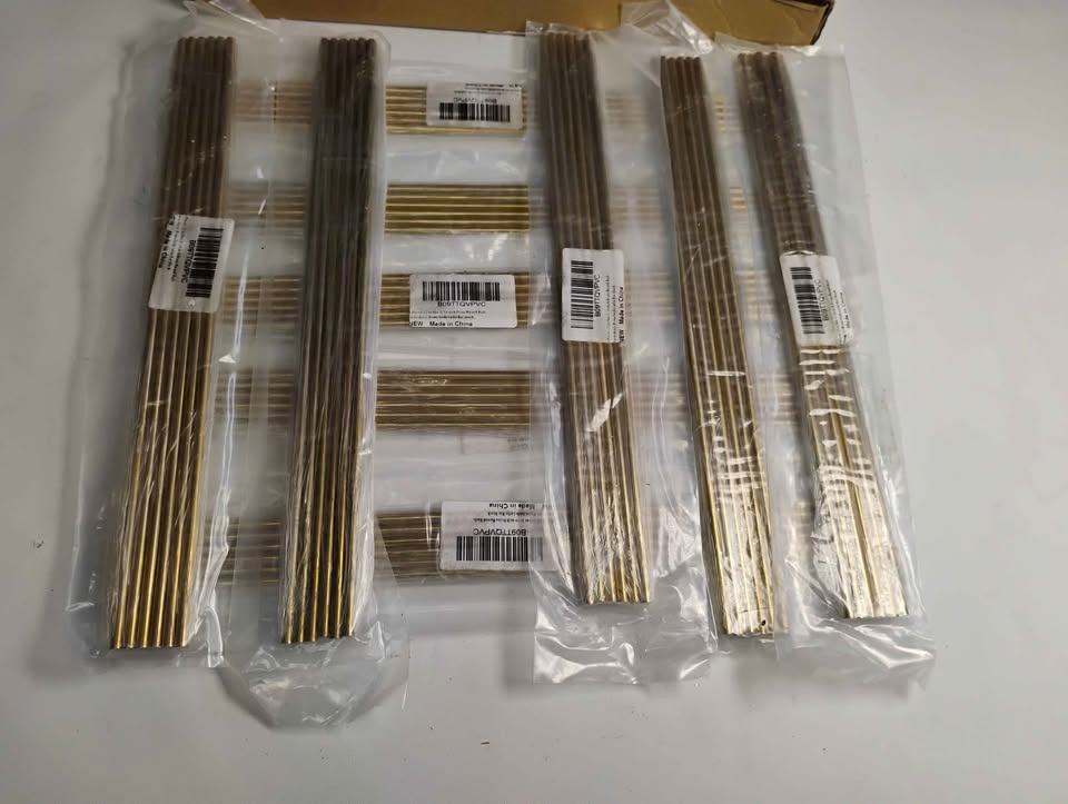 Brass Round Rods 12"x3/16" (6 pcs) | Solid Brass Bar Stock - photo 4