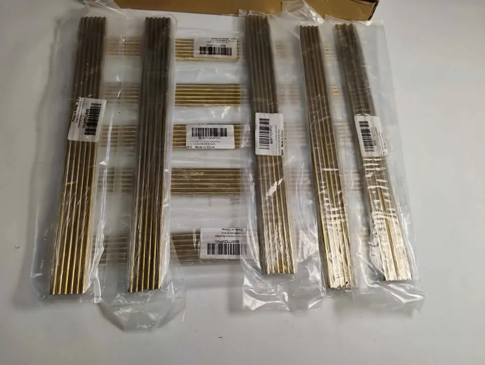 Brass Round Rods 12"x3/16" (6 pcs) | Solid Brass Bar Stock image indicator(4)