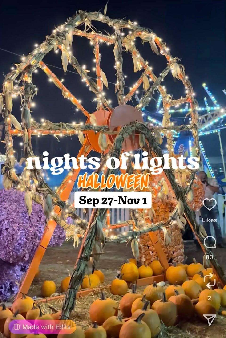 5 Tickets – Pumpkinville & Nights of Lights (Sherway Gardens)