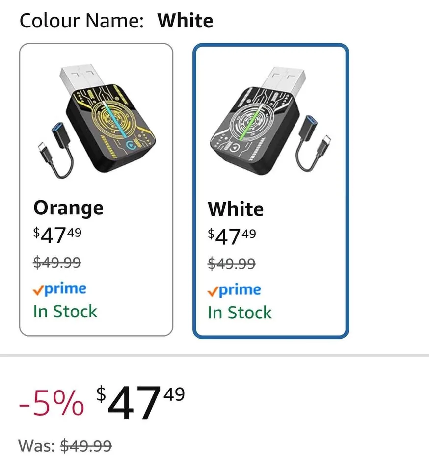 2025 Carplay Adapter & Android Auto Adapter image indicator(3)