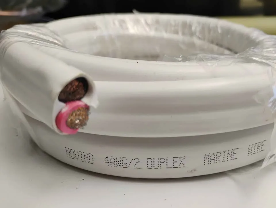 4AWG/2 Duplex Marine Wire 10ft – 100% Copper Boat/RV Cable – $30 image indicator(2)