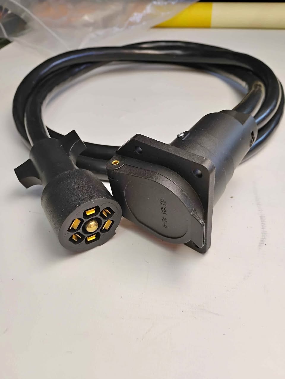 Trailer Connection Cable, 6–24V, 255 cm