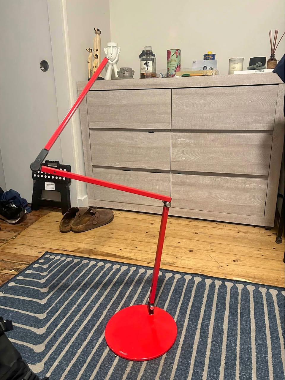 Koncept Z-Bar LED Desk Lamp (Red)