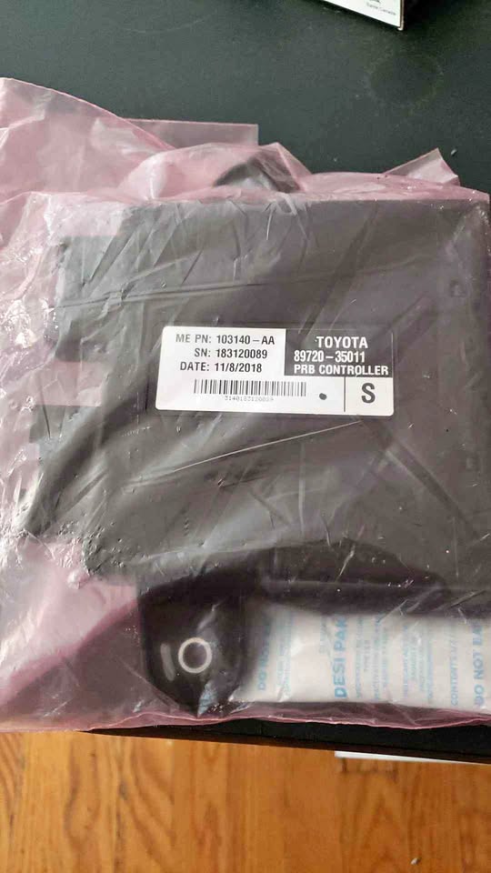 Toyota Power side step running board module relay 89720-35011