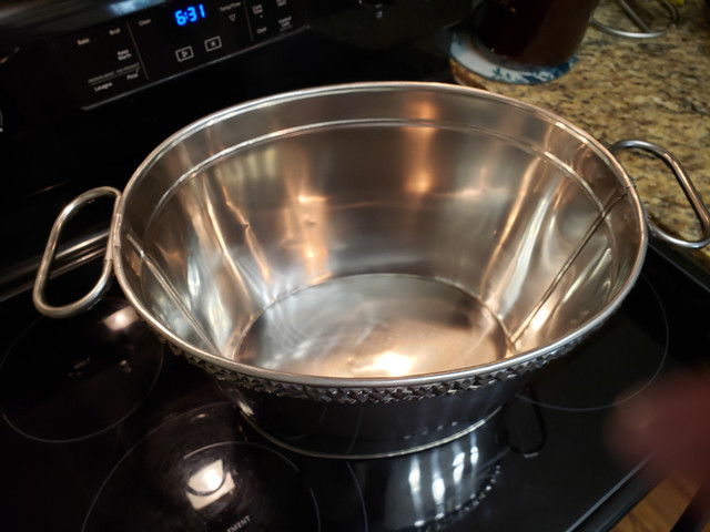 Decorative Container - Stainless Steel with Handles - photo 2