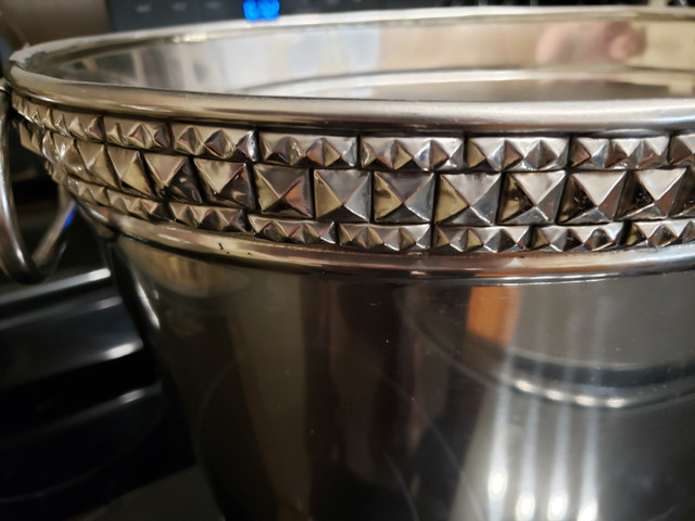 Decorative Container - Stainless Steel with Handles - photo 4