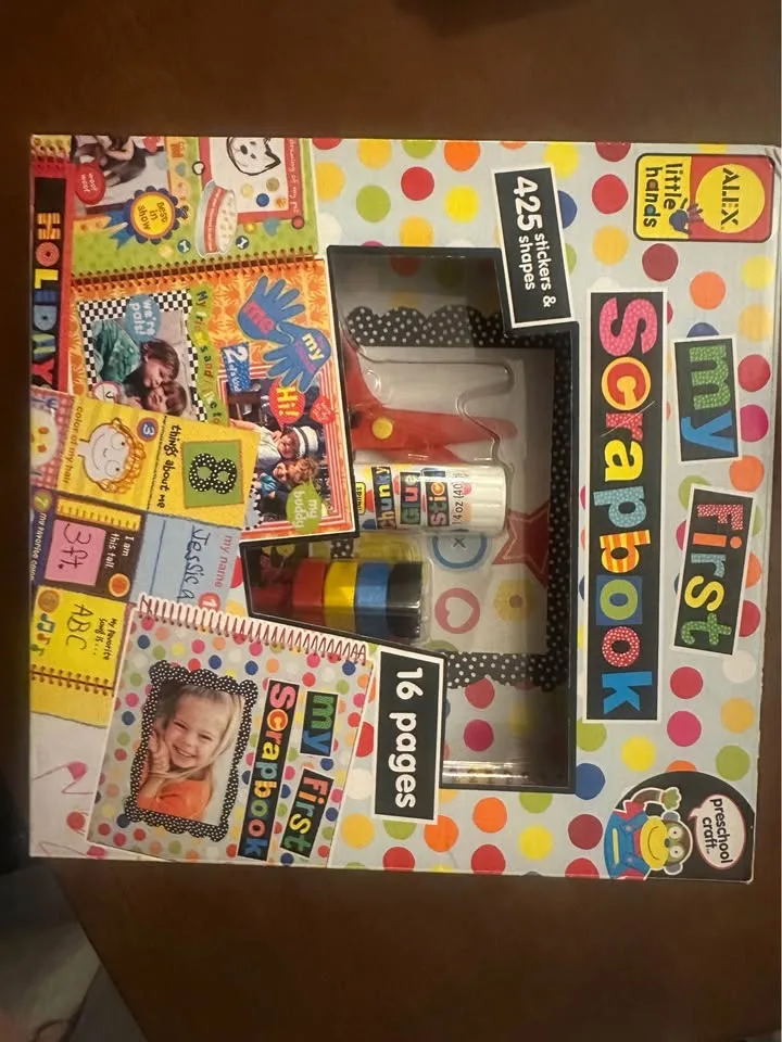 My first scrapbook kit! image indicator(4)
