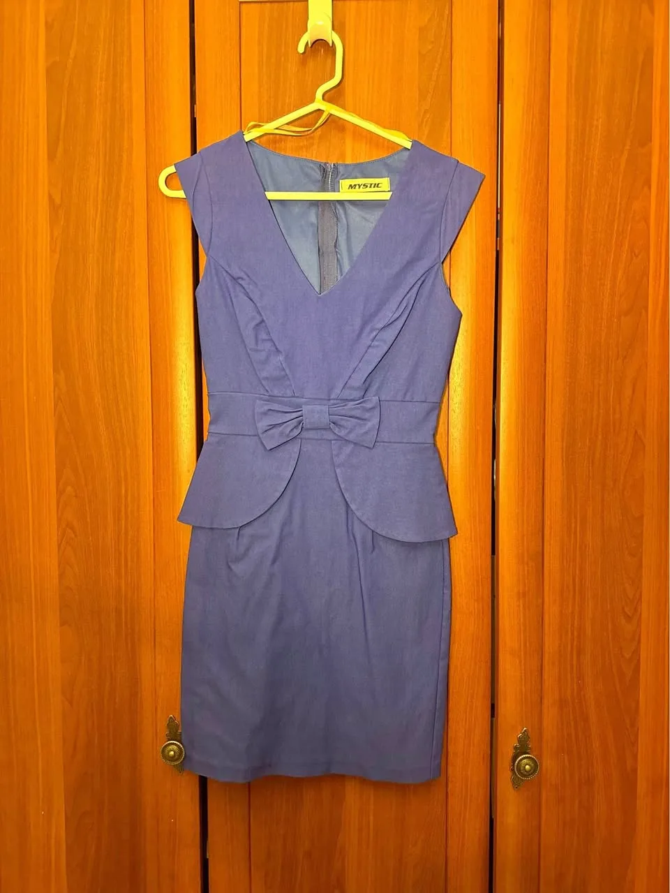 Mystic blue dress thumbnail