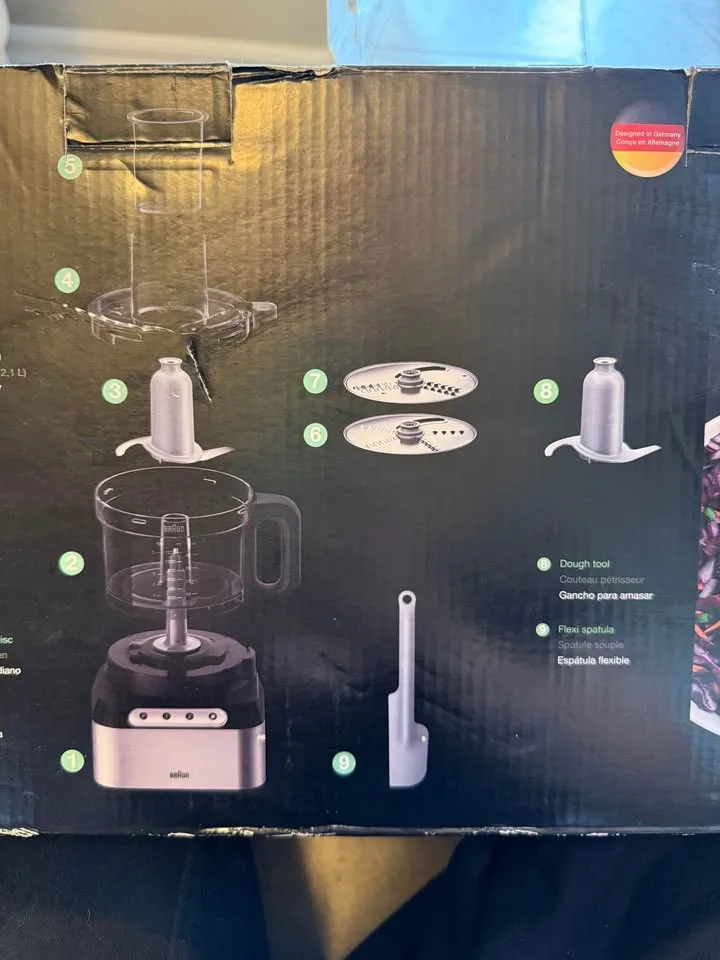 Braun 8 cup food processor image indicator(3)