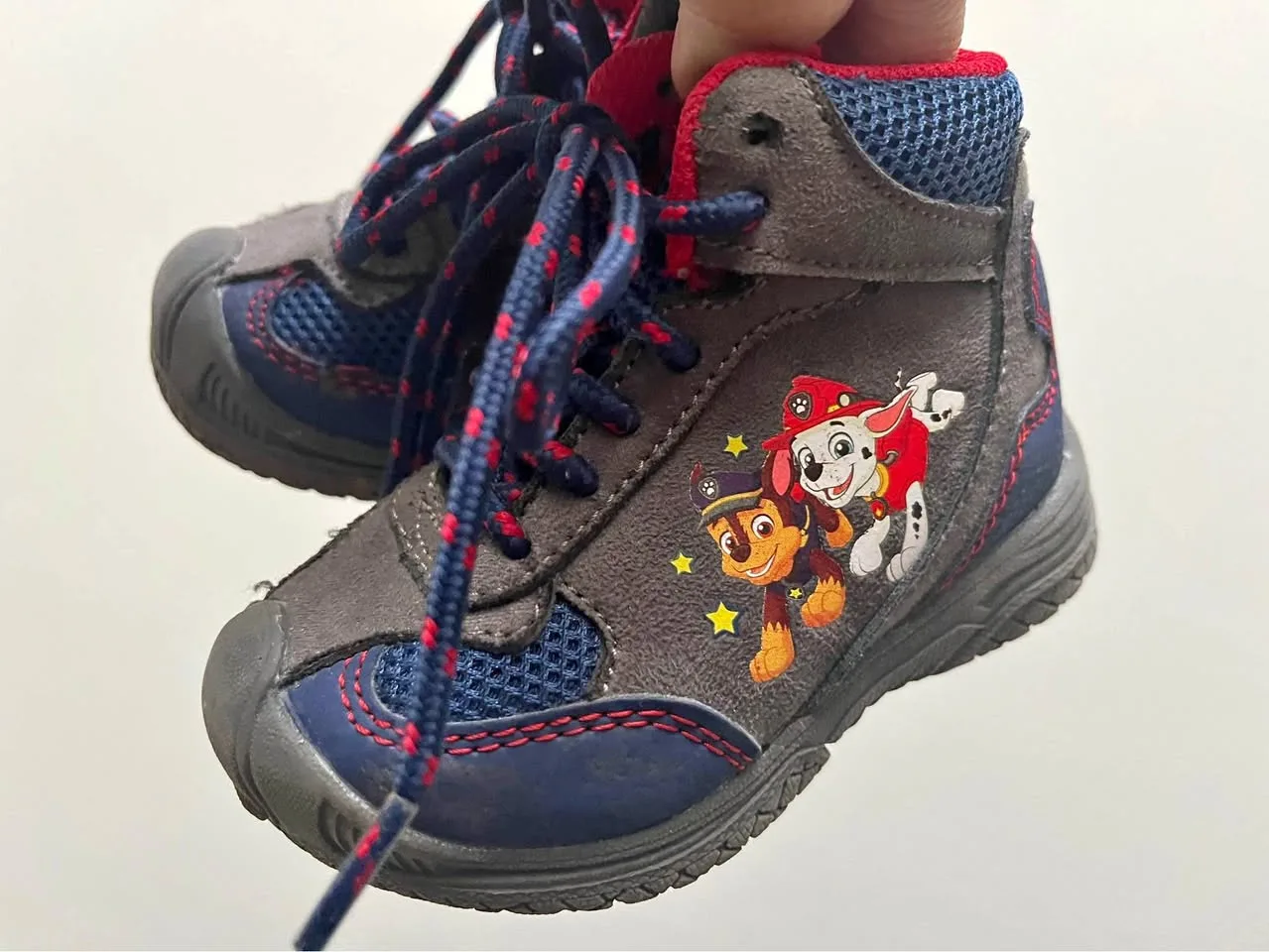PAW PATROL TODDLER BOOTS (size 5)