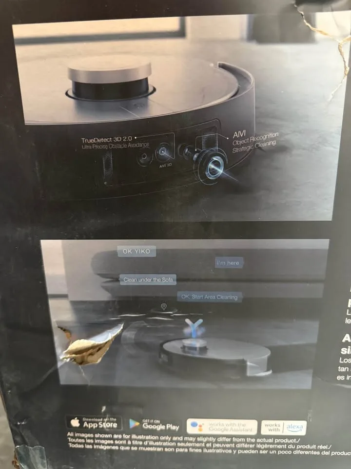 Deebot X1 Omni Robot Vacuum and Mop - Black New image indicator(4)