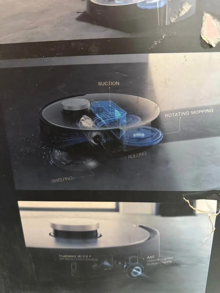 Deebot X1 Omni Robot Vacuum and Mop - Black New image indicator(5)