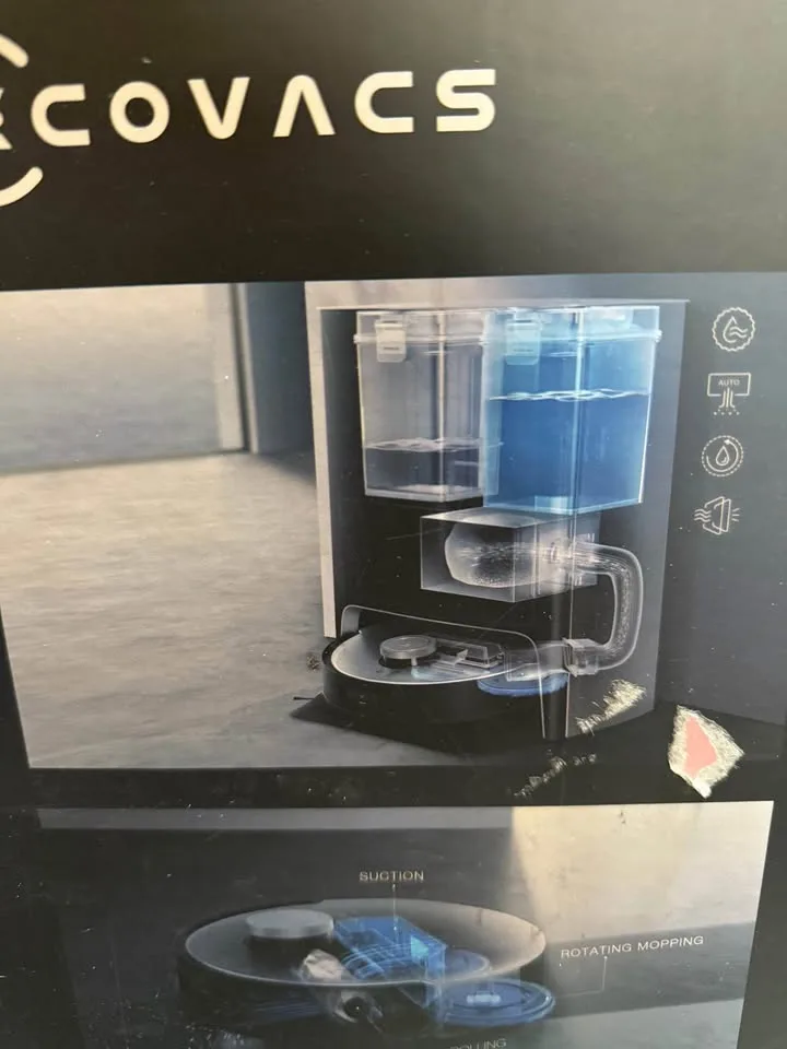 Deebot X1 Omni Robot Vacuum and Mop - Black New image indicator(6)