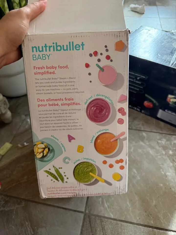 NEW - Nutribullet Baby Steam + Blend image indicator(3)