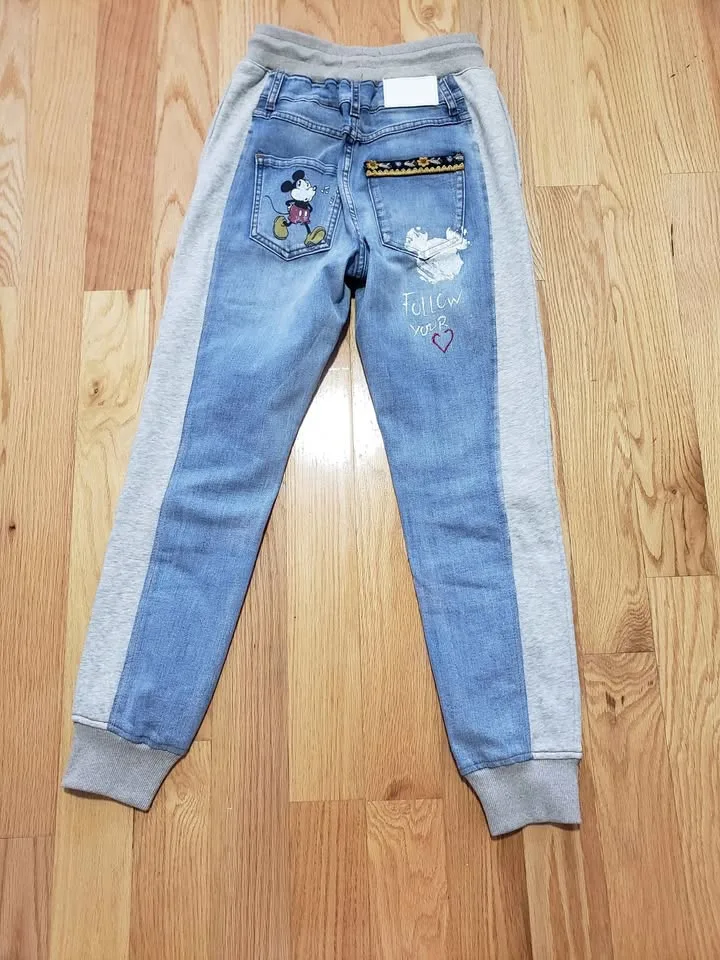 Desigual Mickey Mouse Jeans size XS image indicator(2)