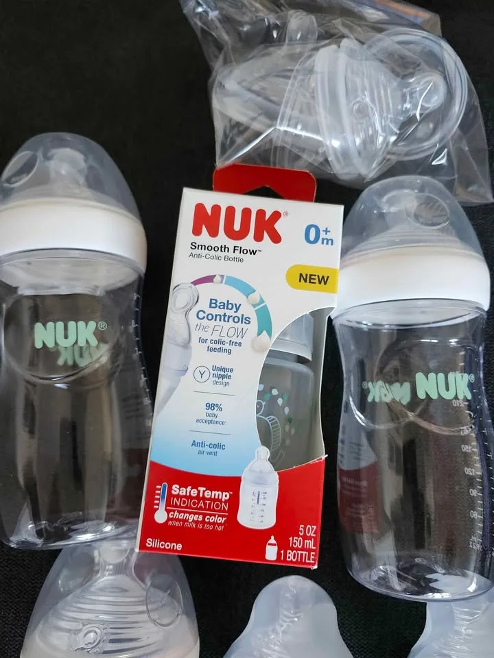 🍼 Brand New Baby Bottle Set – NUK & Tommee Tippee image indicator(2)