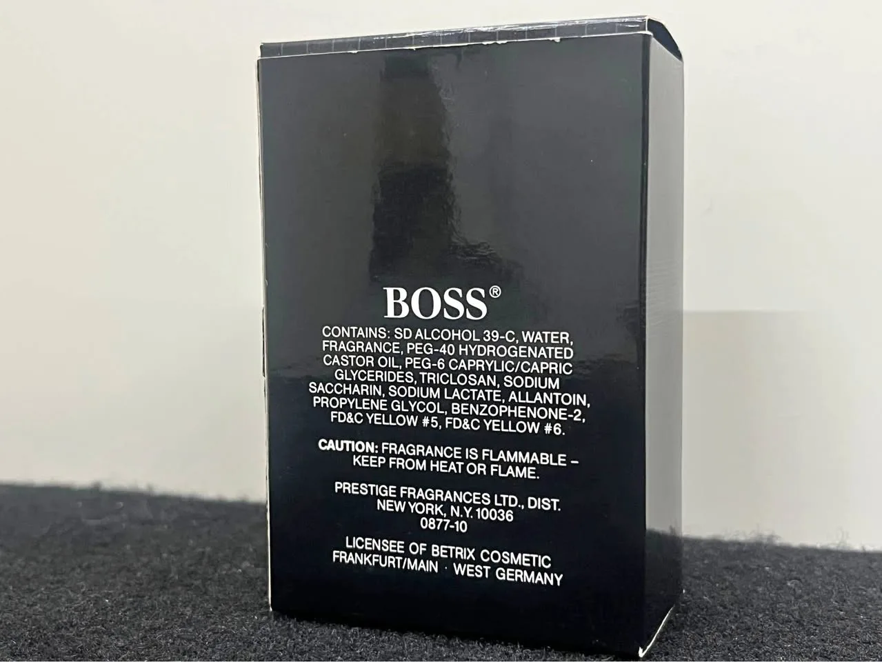 Vintage Hugo Boss After Shave – 50mL “West Germany” Sealed image indicator(2)