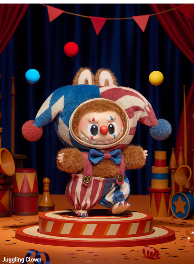 Labubu Juggling Clown BNIB on hand