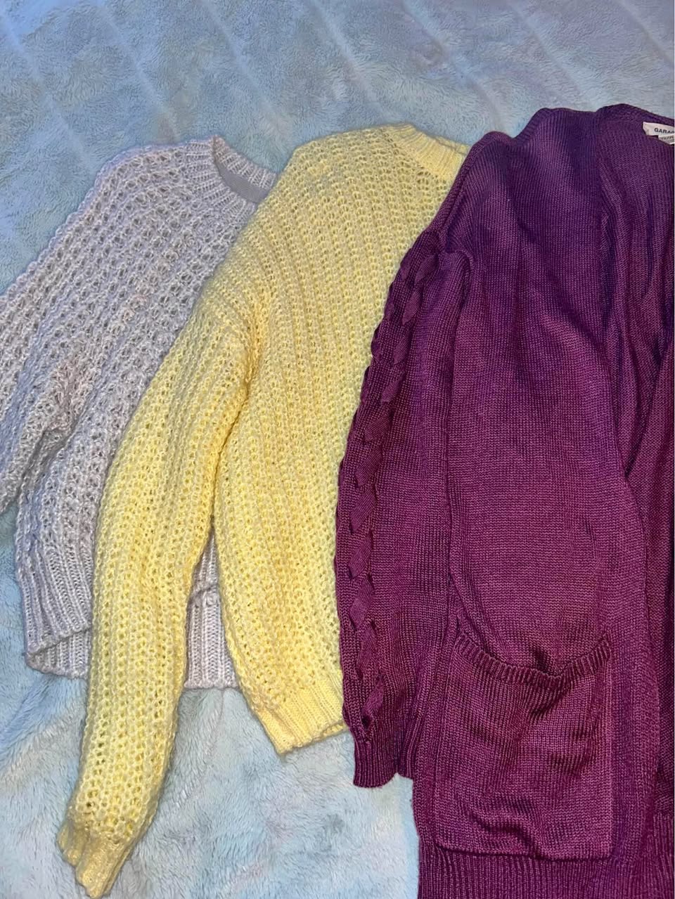 garage sweaters