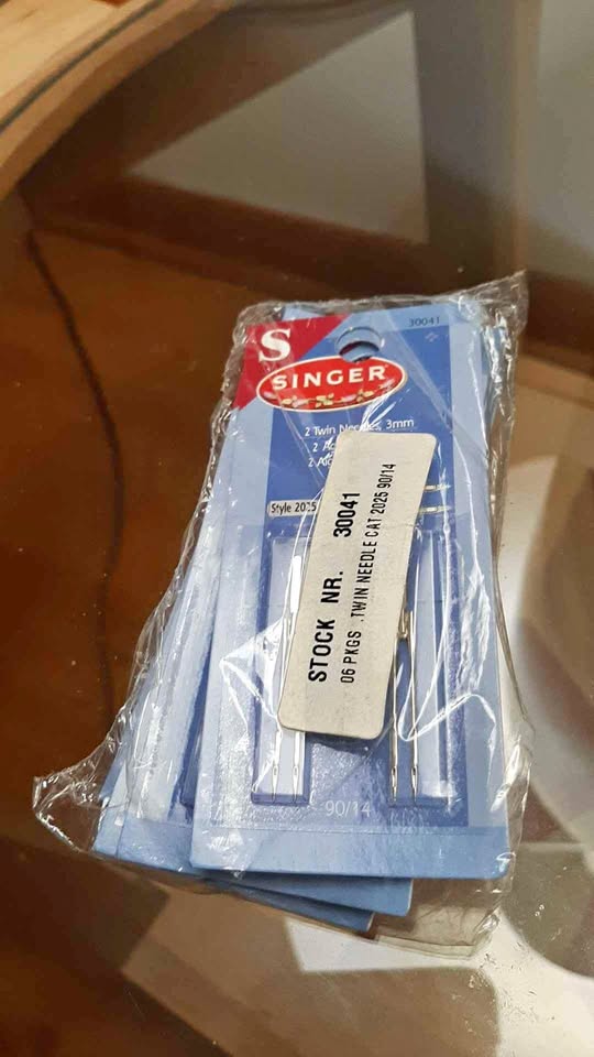 12 3mm Twin Sewing Needles by Singer Style 2025