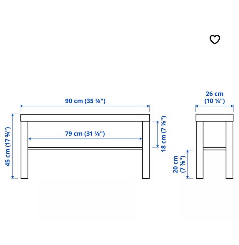 43” Non-Smart TV with IKEA Lack Stand - photo 3