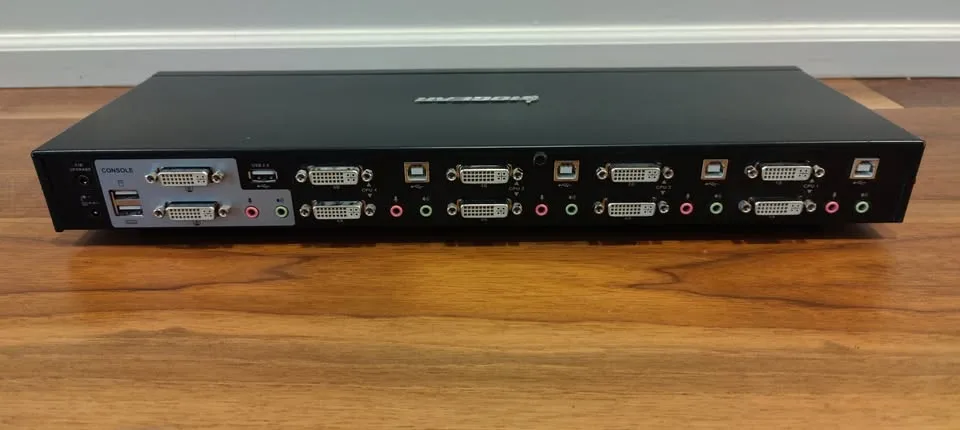 4-Port DualView Dual-Link DVI KVMP Switch with Audio image indicator(4)