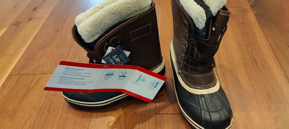 Outbound Men's Cascade Winter Snow Boots size 8 image indicator(3)