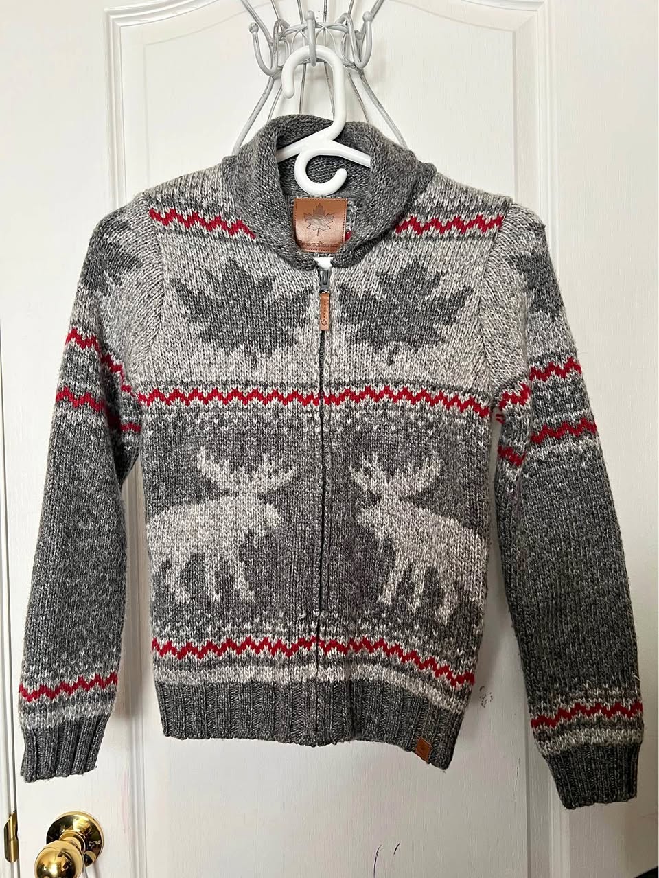 Kids Zipped Knit Sweater