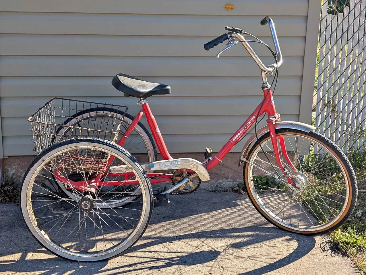 Vintage tricycle bike thumbnail