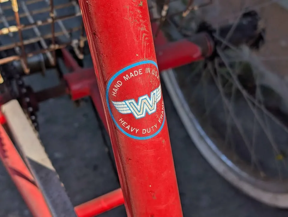 Vintage tricycle bike image indicator(3)