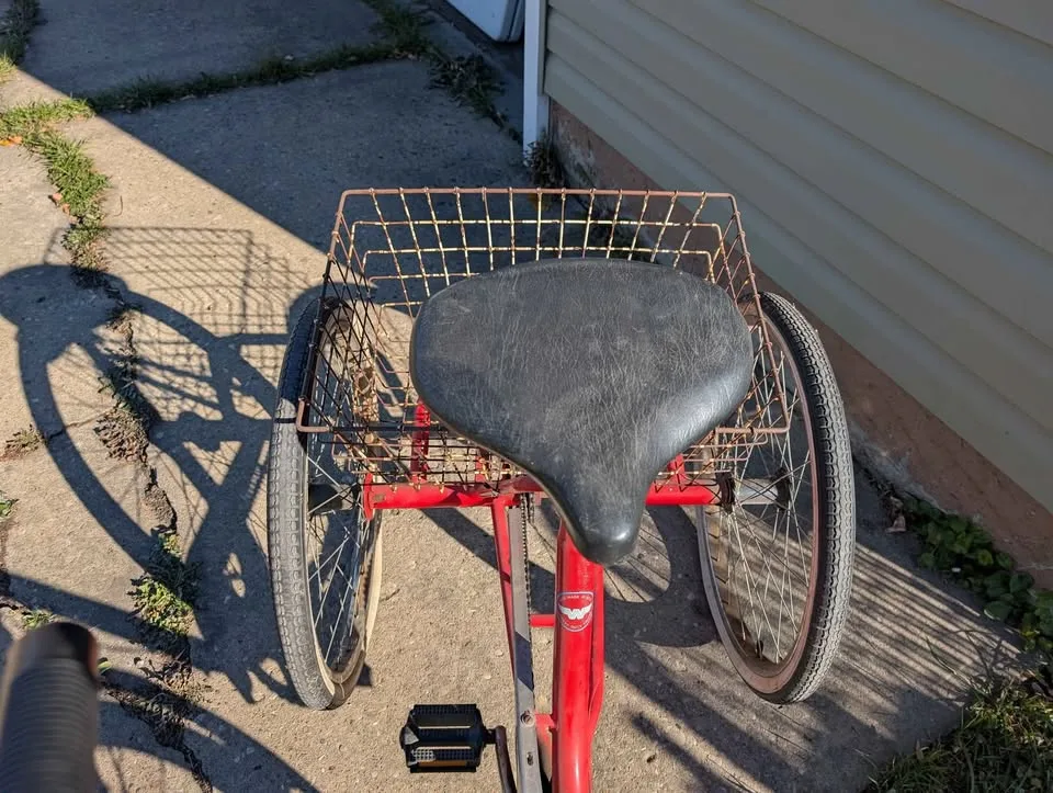 Vintage tricycle bike image indicator(5)