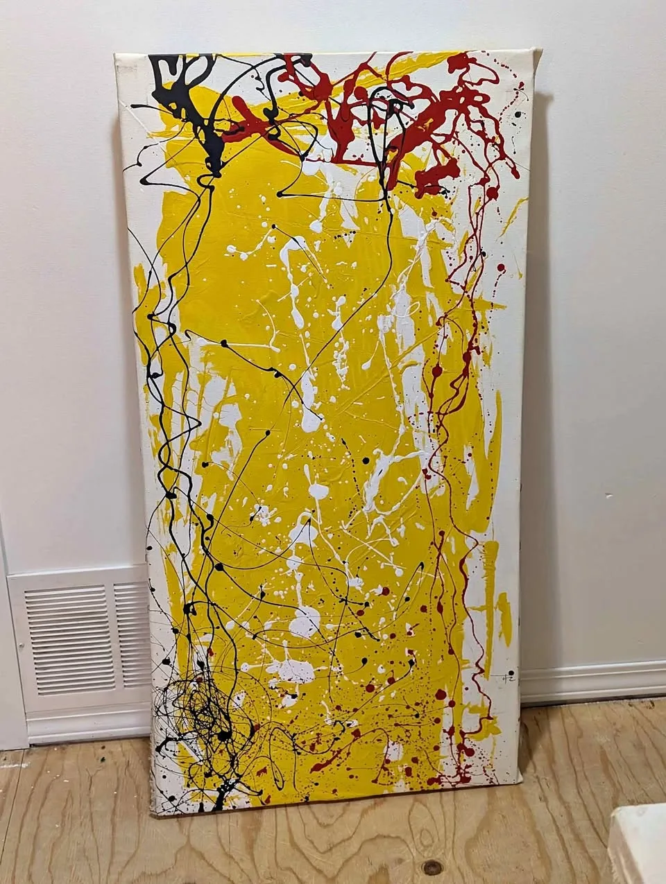 Pollock-inspired painting thumbnail