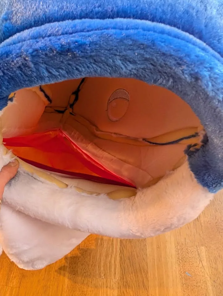 Halloween Shark mask image indicator(3)