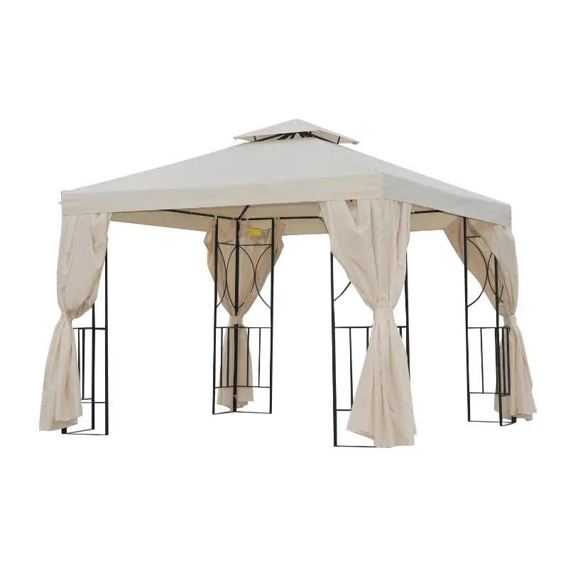 10' x 10' Patio Gazebo Outdoor, Canopy Shelter #2025 image indicator(2)