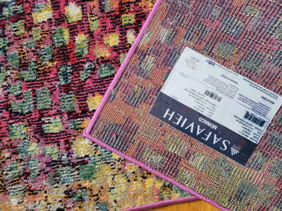 2x4 Red Orange Multi Entryway Area Rug image indicator(4)