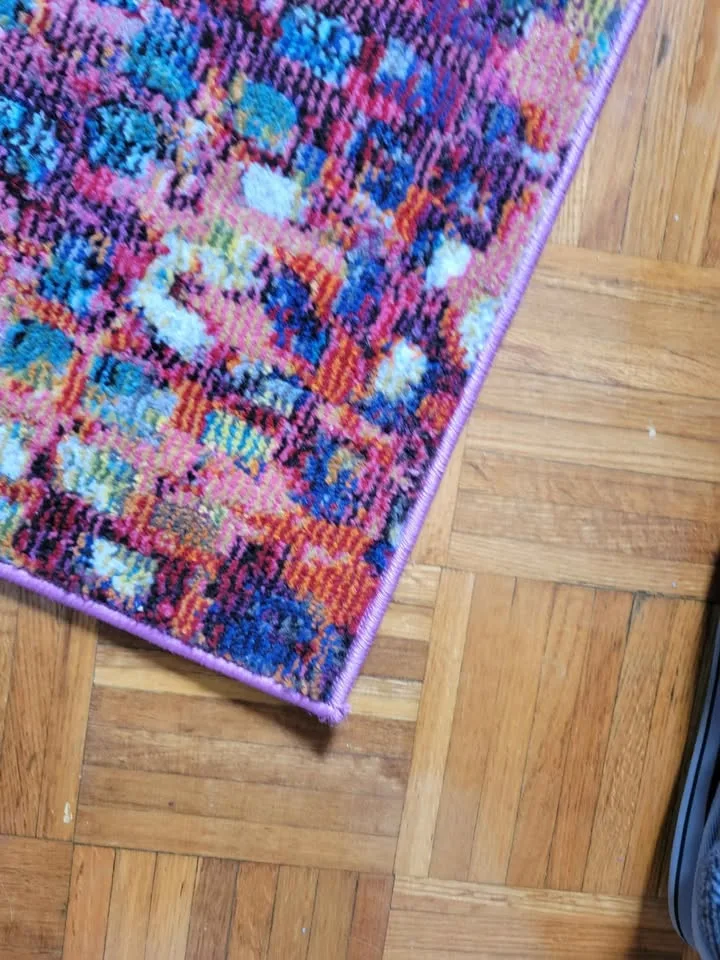 2x4 Red Orange Multi Entryway Area Rug image indicator(7)